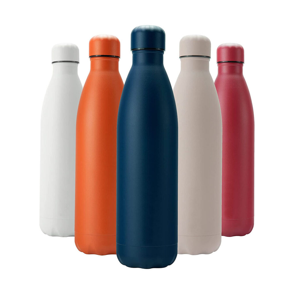 Vacuum Insulated Water Bottle 18/8 Stainless Steel Double Wall