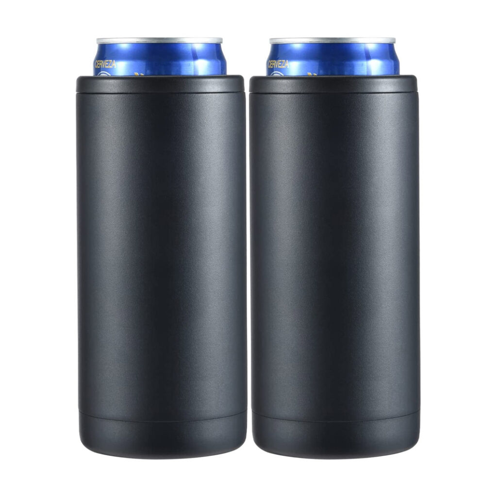 Insulated 16oz Can Cooler Double Walled Insulated Can Cooler